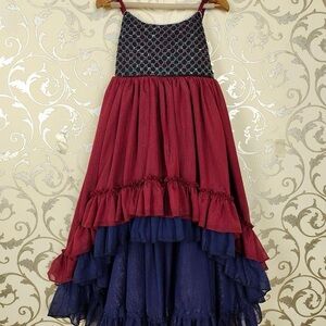 OhShana! Frozen Anna High Low Custom Boutique Disney Dress Size 4T BBB Oh Shana